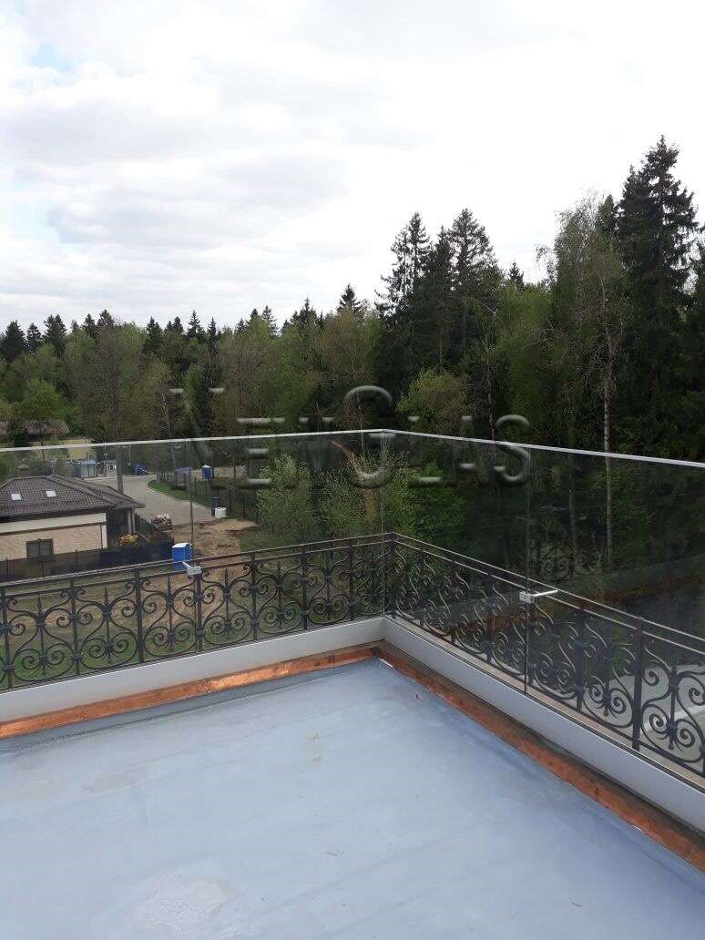 Стеклянные ограждения для террасы, МО, КП Мэдисон Парк