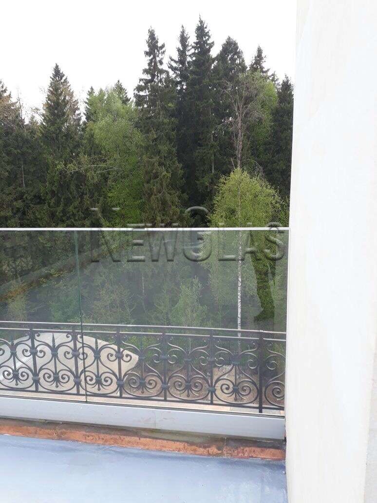 Стеклянные ограждения для террасы, МО, КП Мэдисон Парк